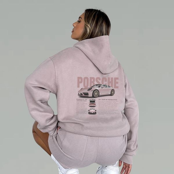 Pink Porsche Hoodie