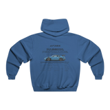 Blue Porsche 911 GT3RS Hoodie