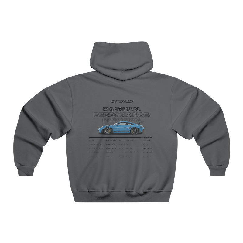 Blue Porsche 911 GT3RS Hoodie