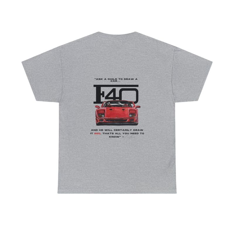 Red F40 Tee