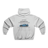 Blue Porsche 911 GT3RS Hoodie