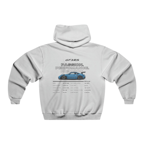 Blue Porsche 911 GT3RS Hoodie