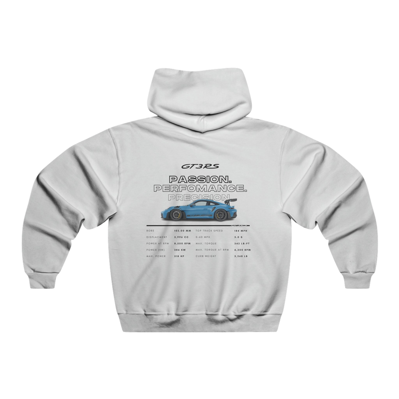 Blue Porsche 911 GT3RS Hoodie